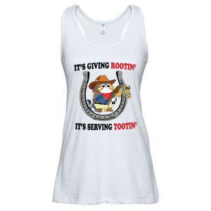 Giving Rootin Tootin Ladies Essential Flowy Tank