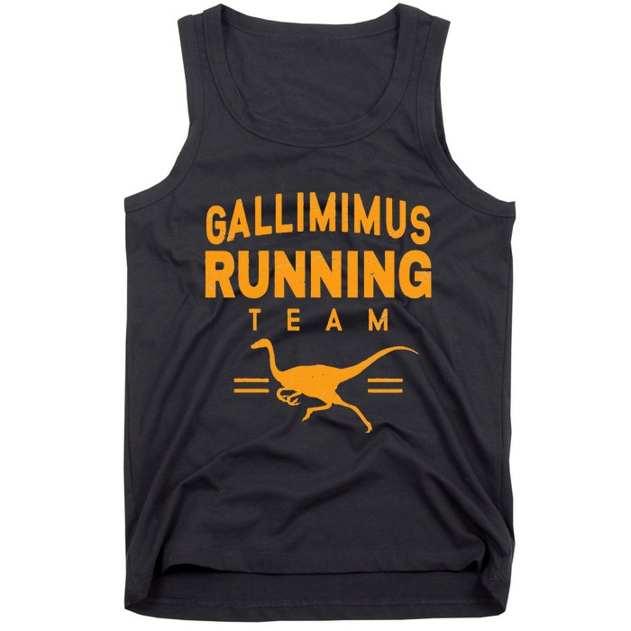 Gallimimus Running Team Tank Top