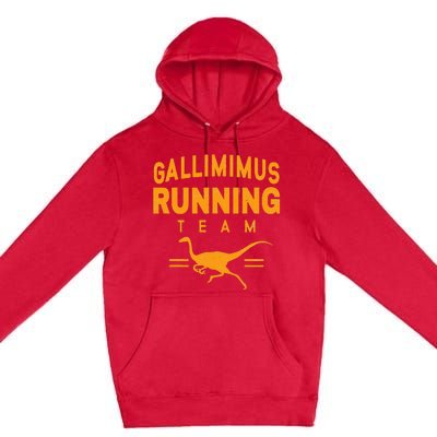 Gallimimus Running Team Premium Pullover Hoodie