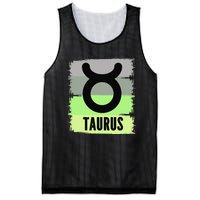 Green Retro Taurus Zodiac Birthday Born In May April Kings Mesh Reversible Basketball Jersey Tank