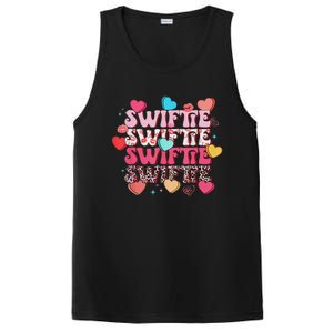 Girl Retro Taylor First Name Personalized Groovy 80S PosiCharge Competitor Tank