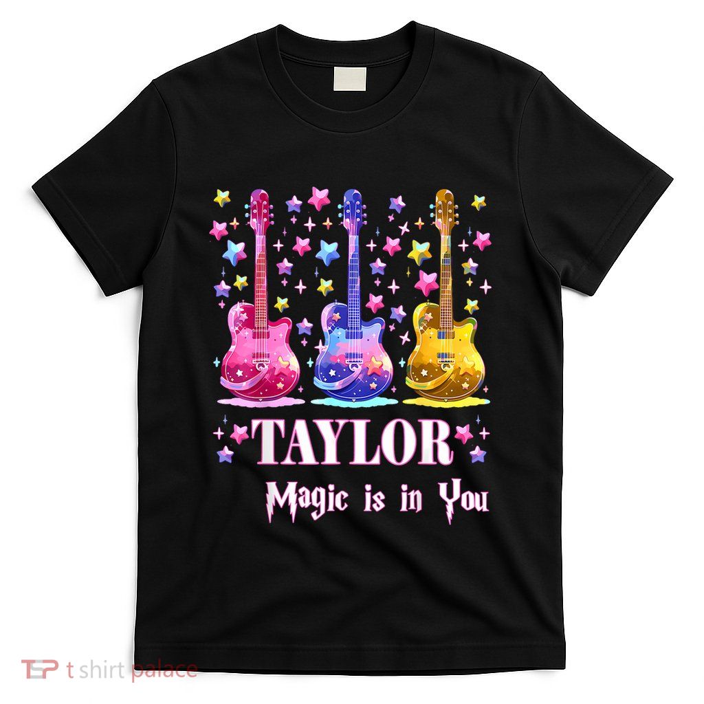 Girl Retro Taylor First Name Personalized Groovy 80S T-Shirt