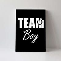 Gender Reveal Team Gender Reveal Baby Shower Canvas