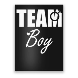 Gender Reveal Team Gender Reveal Baby Shower Poster