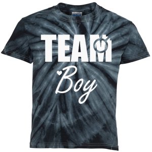 Gender Reveal Team Gender Reveal Baby Shower Kids Tie-Dye T-Shirt