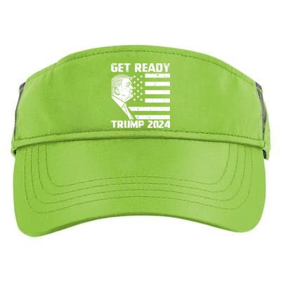 Get Ready: USA Donald Trump 2024 Presidential Election Adult Drive Performance Visor