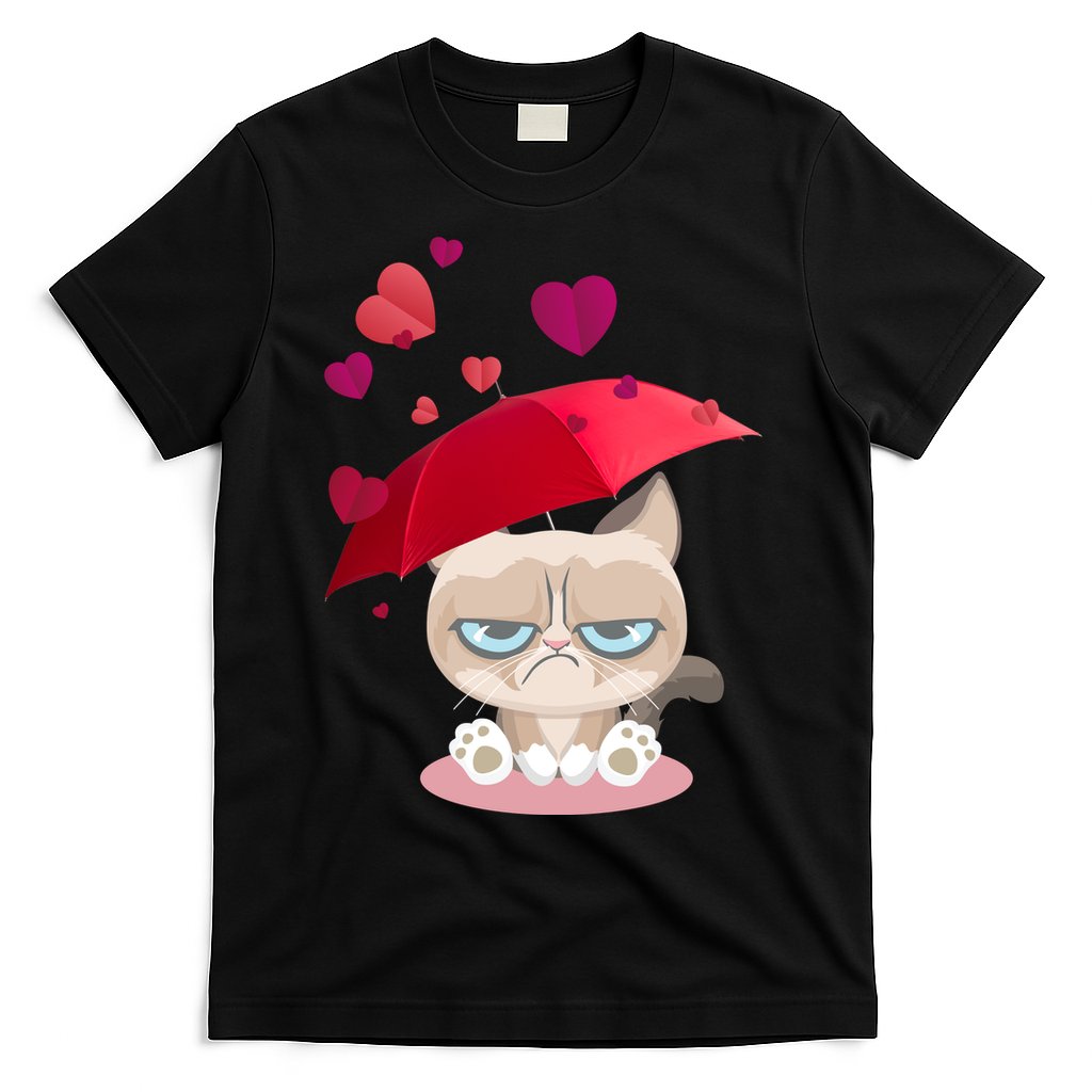 Grump Cat Valentines Day T-Shirt