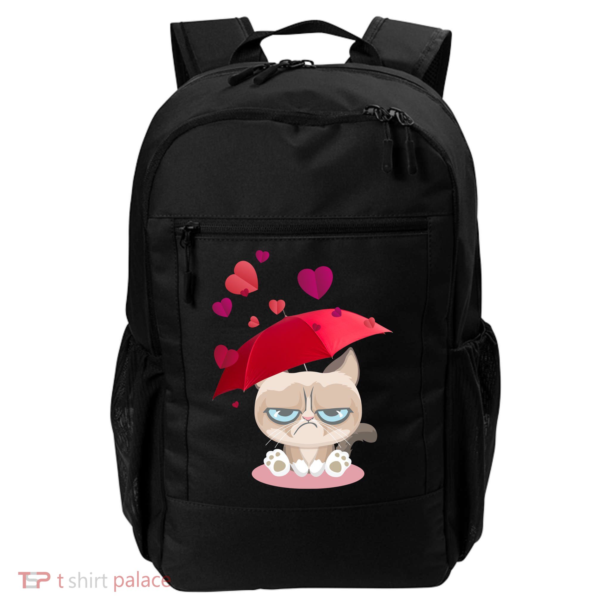 Grump Cat Valentines Day Daily Commute Backpack