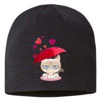 Grump Cat Valentines Day Sustainable Beanie