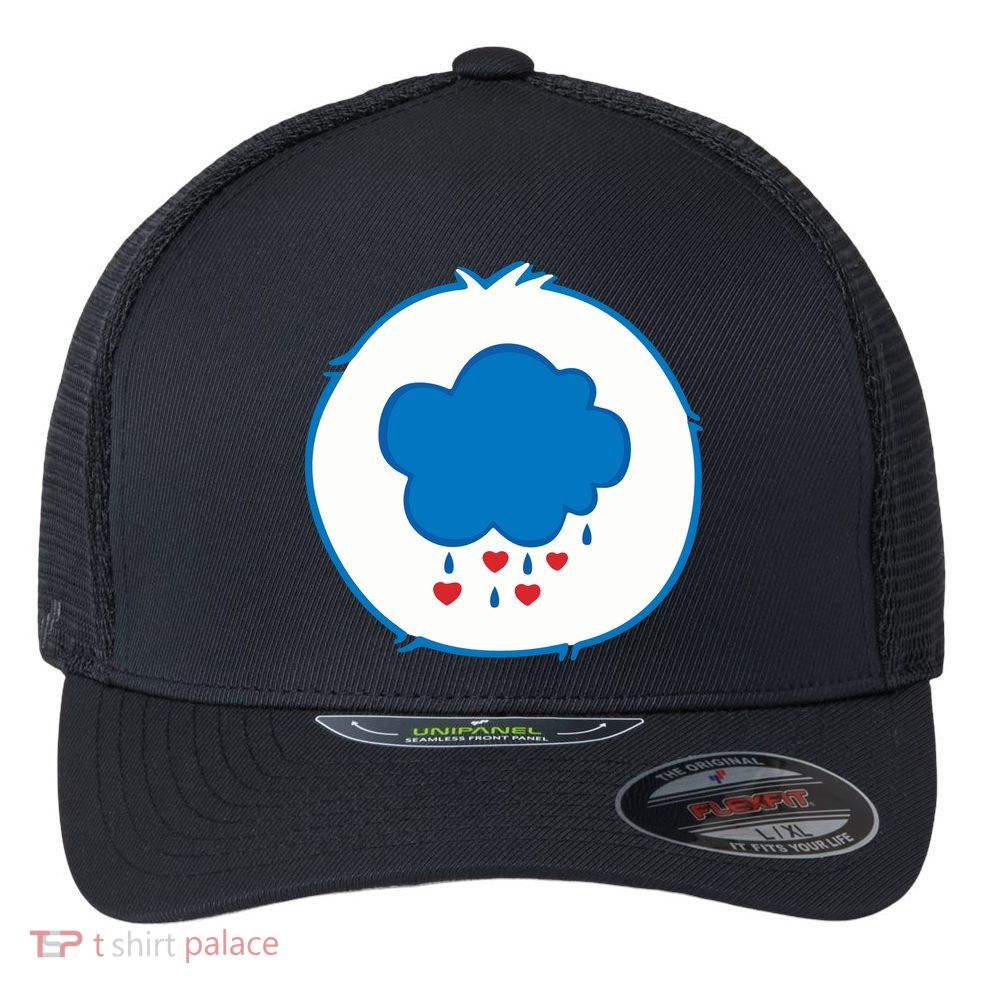 Grumpy Bear Costume Flexfit Unipanel Trucker Cap