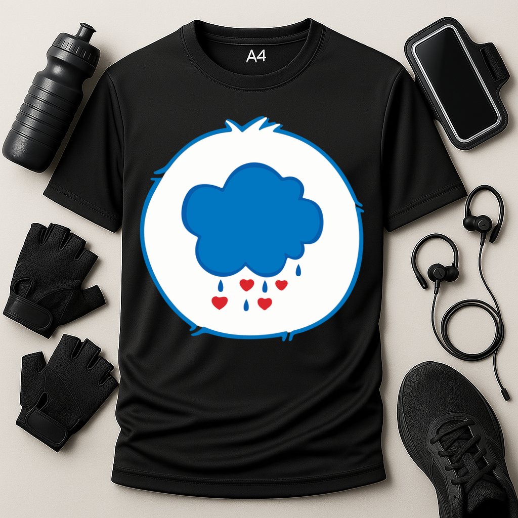 Grumpy Bear Costume Cooling Performance Crew T-Shirt