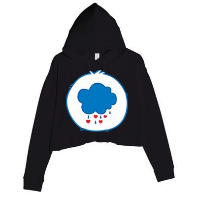 Grumpy Bear Costume Crop Fleece Hoodie