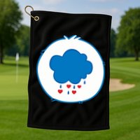 Grumpy Bear Costume Golf Towel
