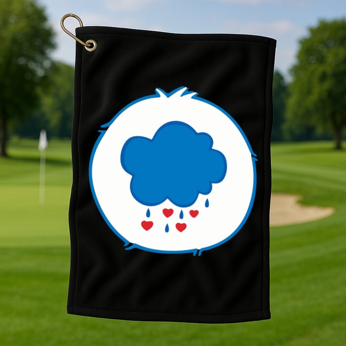 Grumpy Bear Costume Golf Towel