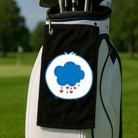 Grumpy Bear Costume Golf Towel