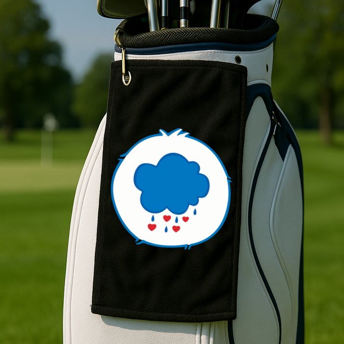 Grumpy Bear Costume Golf Towel