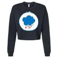 Grumpy Bear Costume Cropped Pullover Crew