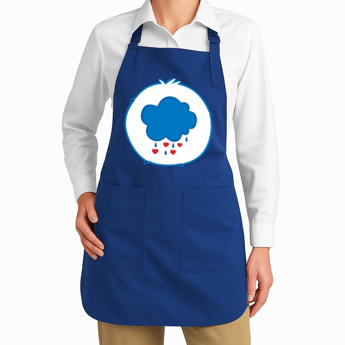 Grumpy Bear Costume Full-Length Apron With Pockets