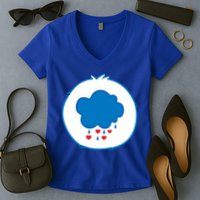 Grumpy Bear Costume Women's V-Neck T-Shirt