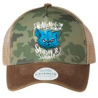 Grumpy Cat Weekend Funny Legacy Tie Dye Trucker Hat