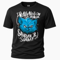 Grumpy Cat Weekend Funny Performance Shirt