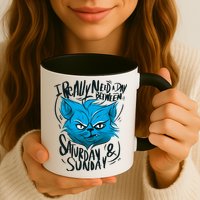 Grumpy Cat Weekend Funny Mug