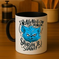 Grumpy Cat Weekend Funny Mug