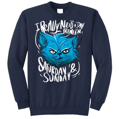 Grumpy Cat Weekend Funny Sweatshirt