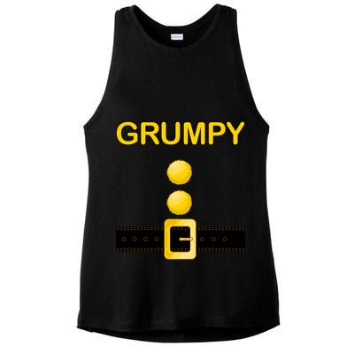 Grumpy Dwarf Costume Ladies PosiCharge Tri-Blend Wicking Tank