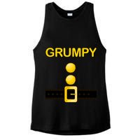 Grumpy Dwarf Costume Ladies PosiCharge Tri-Blend Wicking Tank