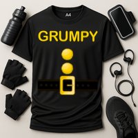 Grumpy Dwarf Costume Cooling Performance Crew T-Shirt