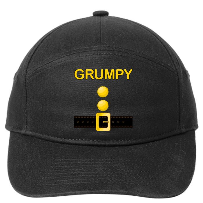 Grumpy Dwarf Costume 7-Panel Snapback Hat