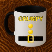 Grumpy Dwarf Costume Mug