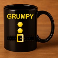 Grumpy Dwarf Costume 11oz C Handle Ceramic Mug