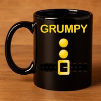 Grumpy Dwarf Costume 11oz C Handle Ceramic Mug