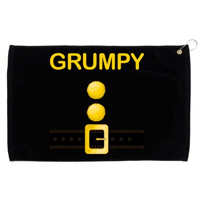 Grumpy Dwarf Costume Grommeted Golf Towel