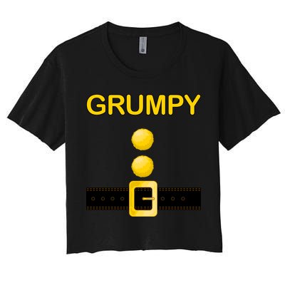 Grumpy Dwarf Costume Crop Top