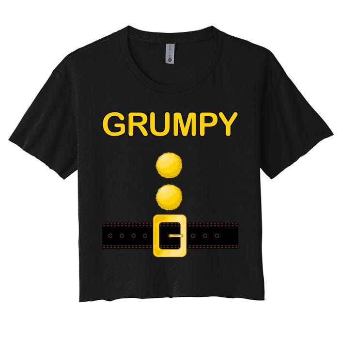 Grumpy Dwarf Costume Crop Top