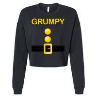 Grumpy Dwarf Costume Cropped Pullover Crew