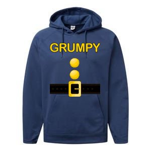 Grumpy Dwarf Costume Performance Fleece Hoodie