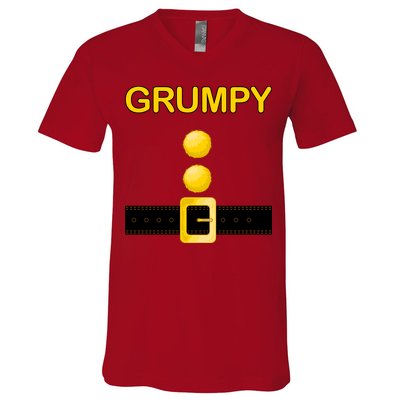 Grumpy Dwarf Costume V-Neck T-Shirt