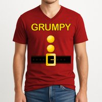 Grumpy Dwarf Costume V-Neck T-Shirt