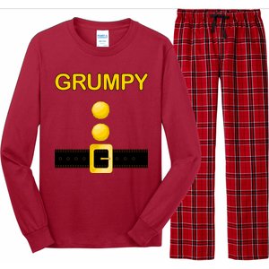 Grumpy Dwarf Costume Long Sleeve Pajama Set