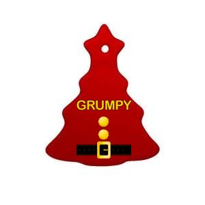 Grumpy Dwarf Costume Ceramic Tree Ornament