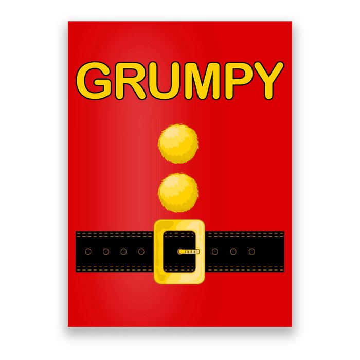 Grumpy Dwarf Costume Poster