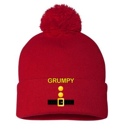 Grumpy Dwarf Costume Pom Pom 12in Knit Beanie