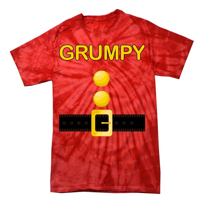 Grumpy Dwarf Costume Tie-Dye T-Shirt