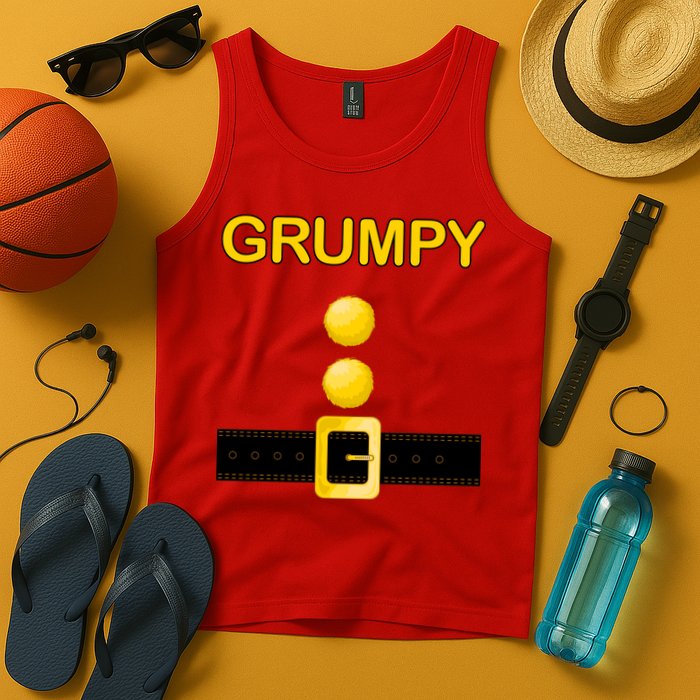 Grumpy Dwarf Costume Tank Top