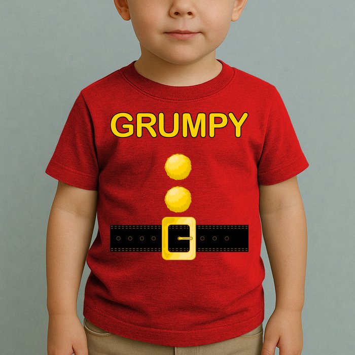 Grumpy Dwarf Costume Toddler T-Shirt