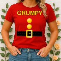 Grumpy Dwarf Costume Womens T-Shirt